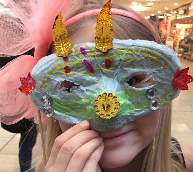 kreativ fastelavn maske workshop schouwevent 4