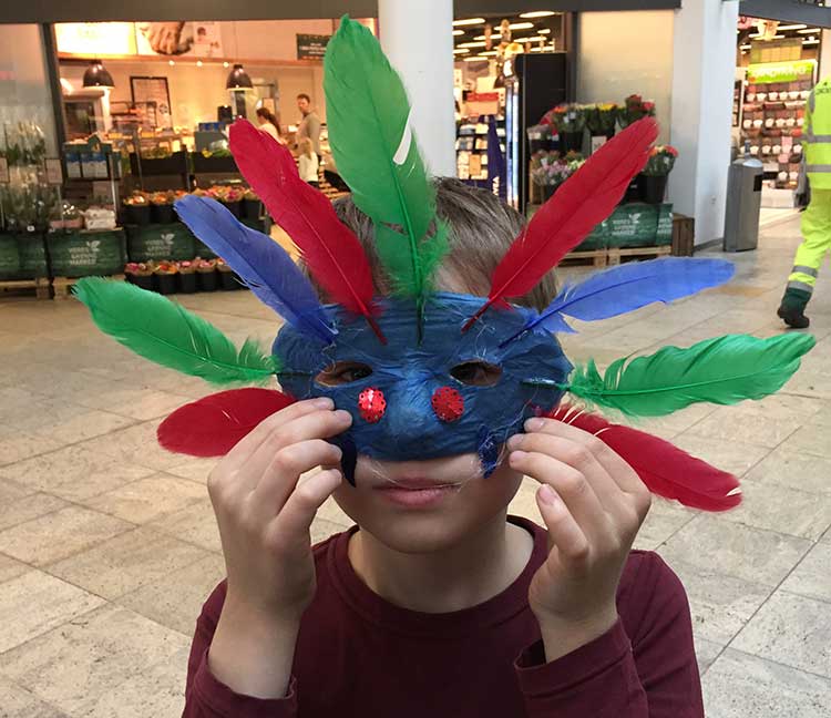 kreativ fastelavn maske workshop schouwevent 5