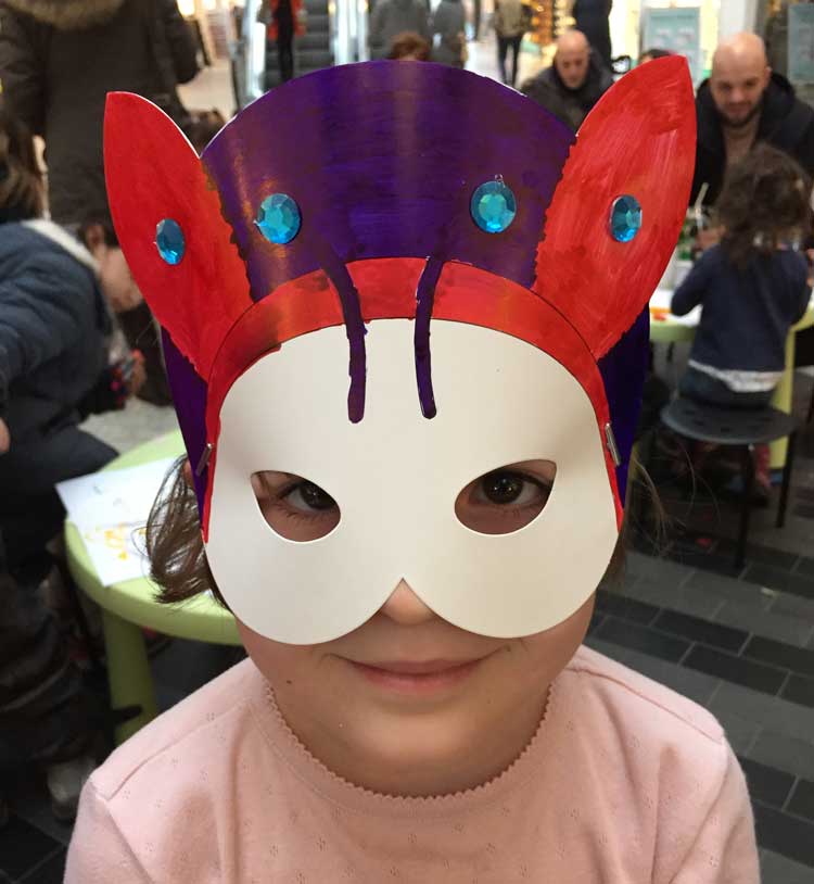 kreativ fastelavn maske workshop schouwevent 9