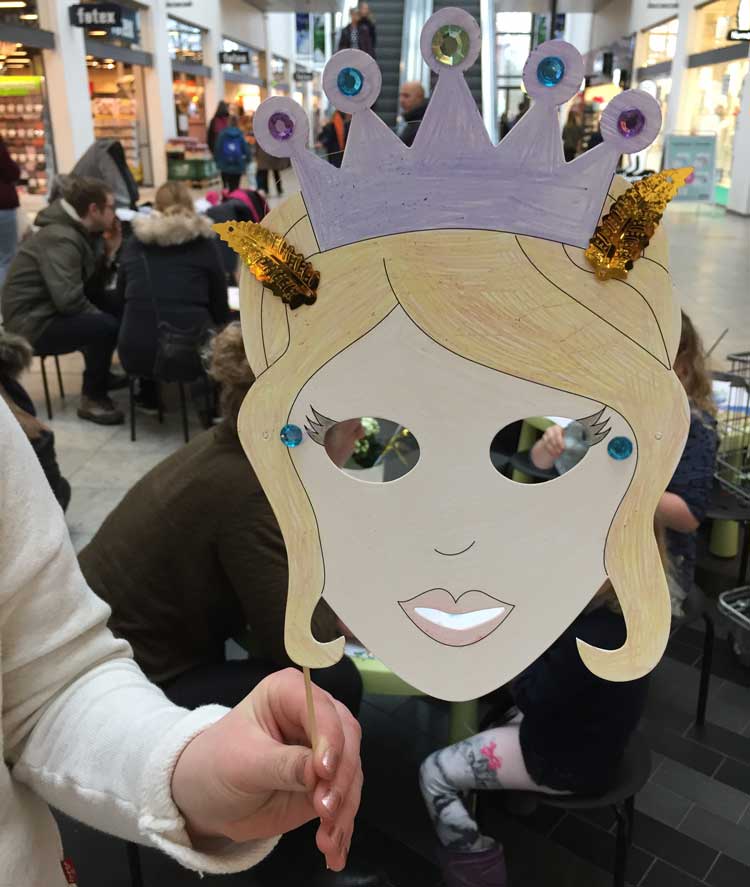 kreativ fastelavn maske workshop schouwevent 1