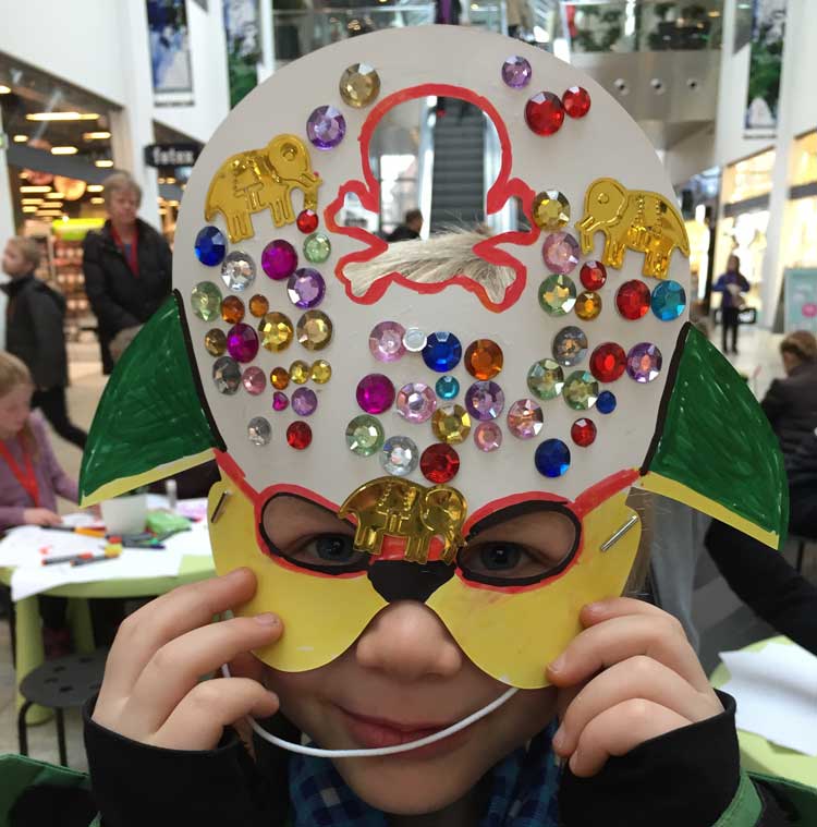 kreativ fastelavn maske workshop schouwevent 3