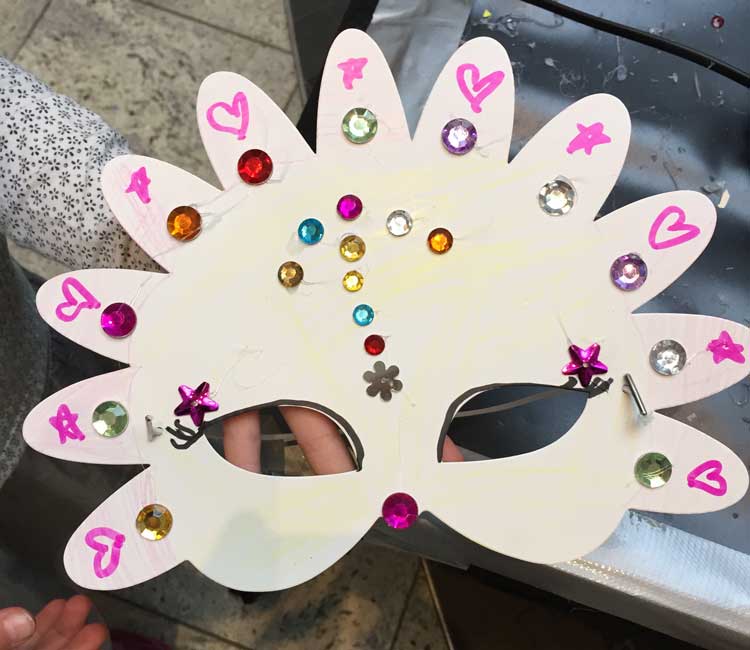 kreativ fastelavn maske workshop schouwevent 6