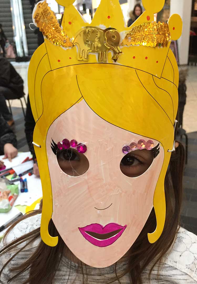 kreativ fastelavn maske workshop schouwevent 8
