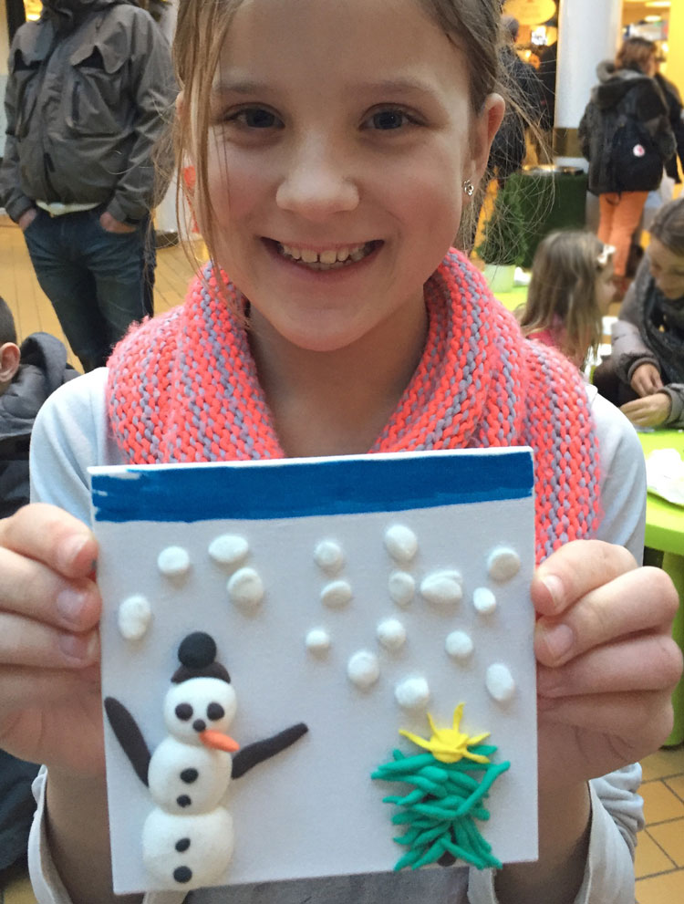kreativ jule workshop 3dbilleder schouwevent