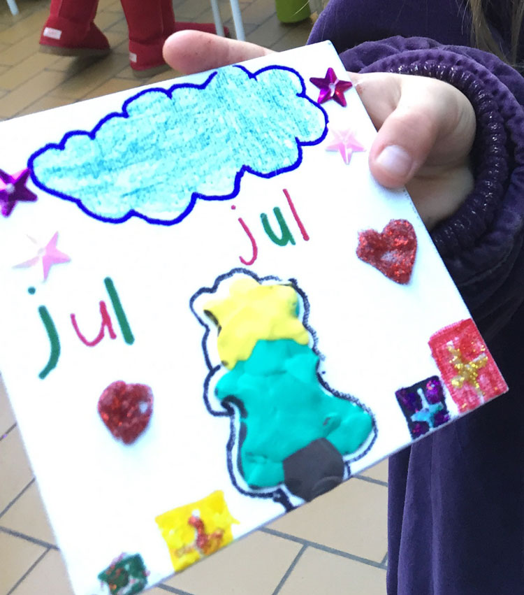 kreativ jule workshop 3dbilleder schouwevent