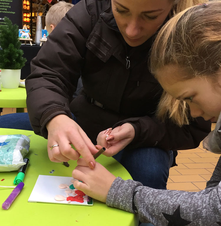 kreativ jule workshop 3dbilleder schouwevent